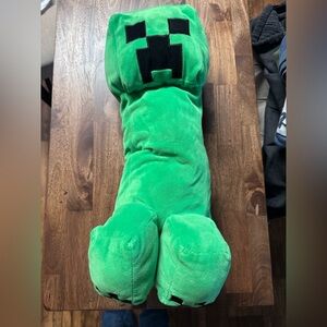 Minecraft CREEPER Plush 20 inch Plush Toy Stuffed Pillow Green Black.